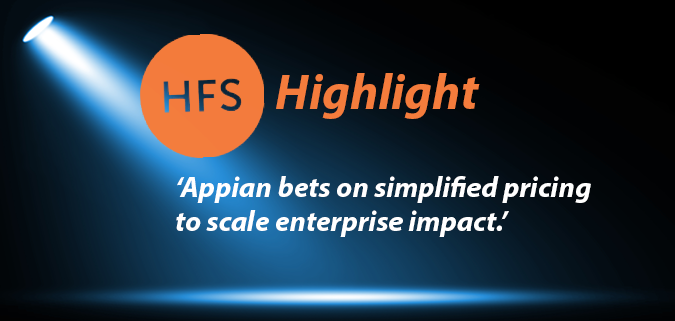 HFS Highlight: Appian bets on simplified pricing to scale enterprise impact